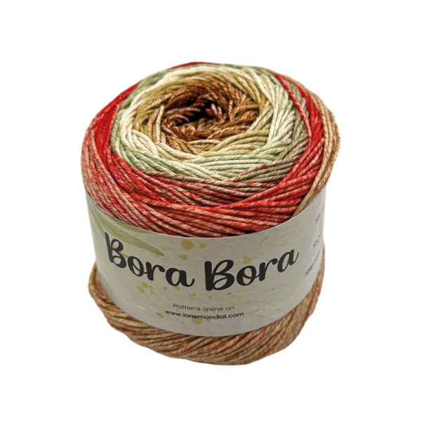 Bora Bora Mondial Filato 70% Cotone Egitto 30% Bambù 100gr 280mt