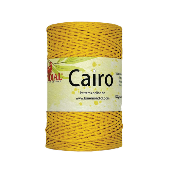 Cairo Mondial Filato 100% Carta Tessile PI 100gr 180mt