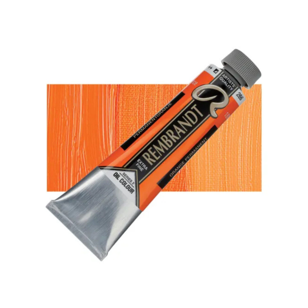 Colore a Olio Extrafine Rembrandt Royal Talens 266 Permanent Orange