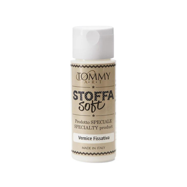 Vernice Fissativa Trasparente per Tessuti Stoffa Soft Tommy Art