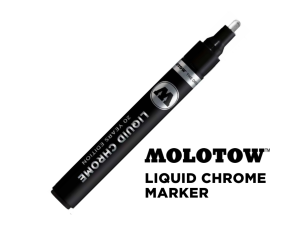 Liquid Chrome Molotow Marker Mirror Effect