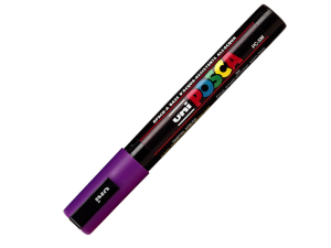 Marker UniPosca Viola PC-5M Punta Media 1.8-2.5mm