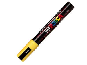 Marker UniPosca Giallo PC-5M Punta Media 1.8-2.5mm