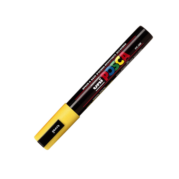 Marker UniPosca Giallo PC-5M Punta Media 1.8-2.5mm