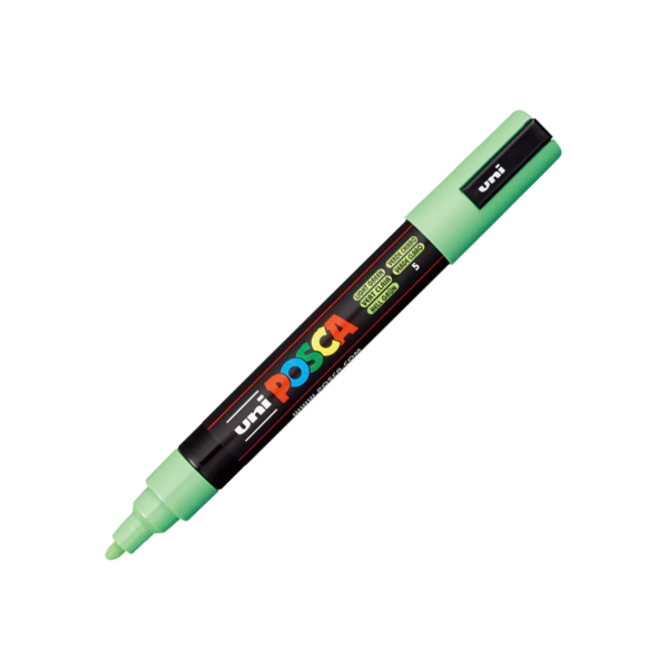 Marker UniPosca Verde Chiaro PC-5M Punta Media 1.8-2.5mm