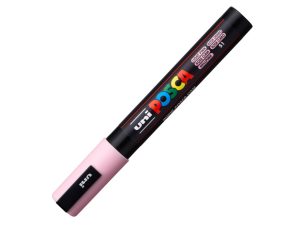 Marker UniPosca Rosa Chiaro PC-5M Punta Media 1.8-2.5mm