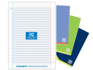 Quaderno Didattico Blasetti 0Q